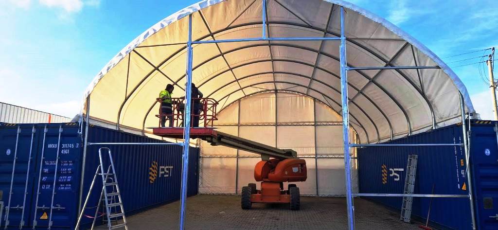 Mechanizm bramy Hale namiotwe zadaszenia kontenerowe hale dla rolnictwa12